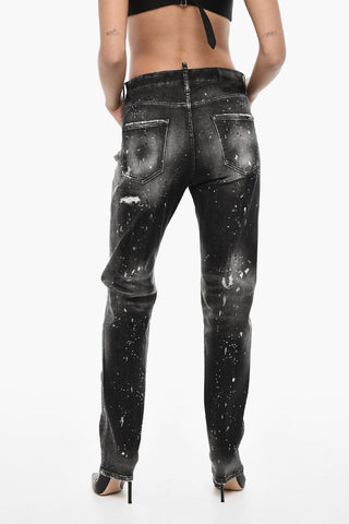 Rhinestone Regular Fit Jeans