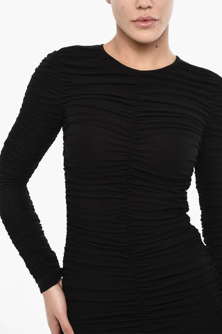 Vestito Attillato Drappeggiato