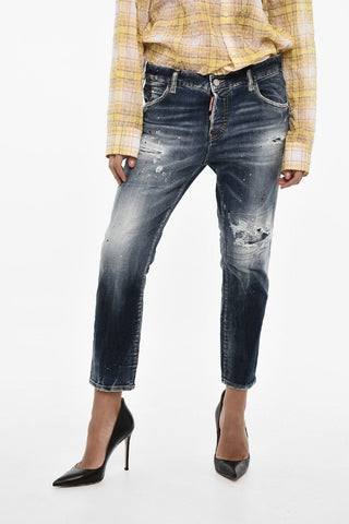 Vintage Effect Regular Fit Jeans