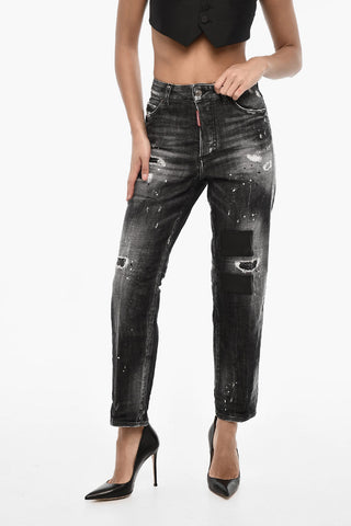 Jeans BOSTON Effeto Vintage a Vita Regolare