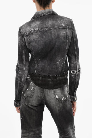 Denimjacke im Vintage-Look