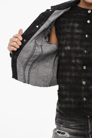 Denimjacke im Vintage-Look