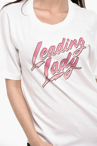 Short Sleeved LEADING LADY Printed T-shirt