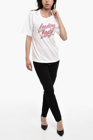 Short Sleeved LEADING LADY Printed T-shirt