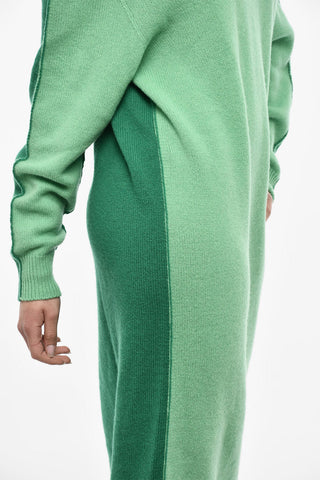 Turtleneck Wool and Cashmere Maxi Dress