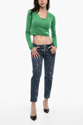 Double Fabric Top With Zip