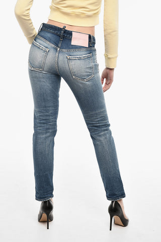 Jeans a Tinta Unita Con Charm