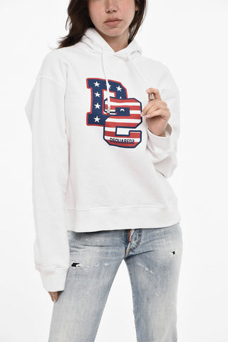 Cotton Hoodie with Monogram