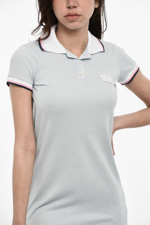 Short Polo Dress With Open Back