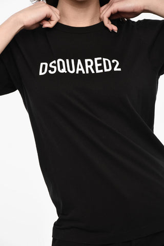 Logo Print Crewneck T-shirt