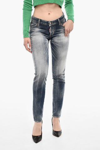 Jeans Regular Fit a Vita Regolare