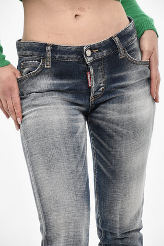 Jeans Regular Fit a Vita Regolare