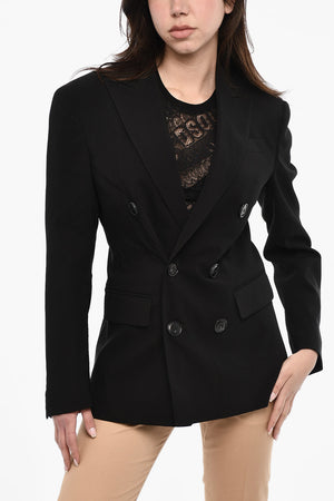 Asymmetrische Doppelreihige Jacke