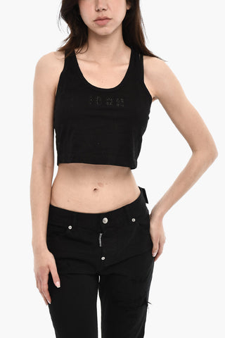 Sleeveless ICON Cropped Top