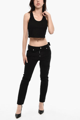 Sleeveless ICON Cropped Top