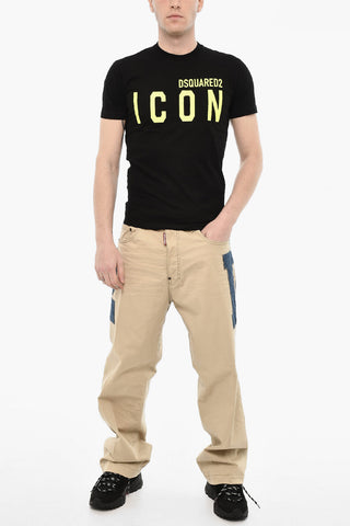 Cotton ICON Crew-neck T-shirt with Print