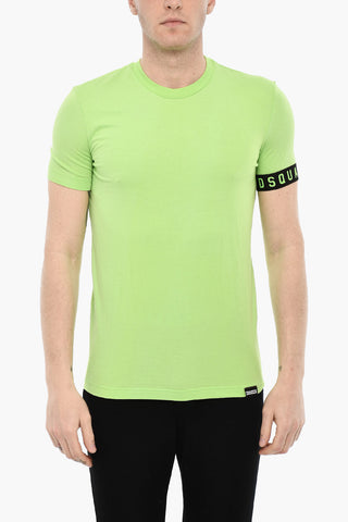 Underwear Crew-neck T-shirt With Logo Band