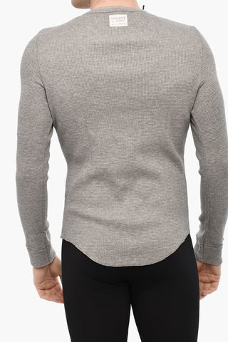 Long Sleeve Underwear Crew-neck T-shirt with Bow