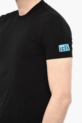 Solid Color Cotton Underwear Crew-neck T-shirt