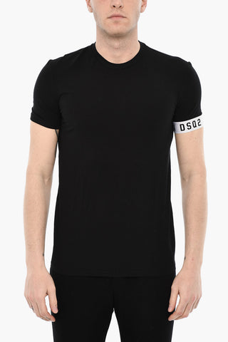 Underwear Crew-neck T-shirt With Logo Band
