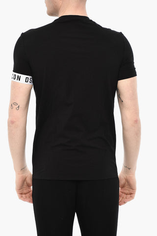 Underwear Crew-neck T-shirt With Logo Band