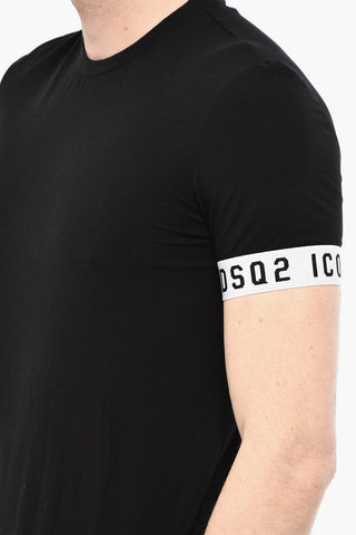 Underwear Crew-neck T-shirt With Logo Band