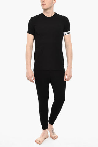 Underwear Crew-neck T-shirt With Logo Band