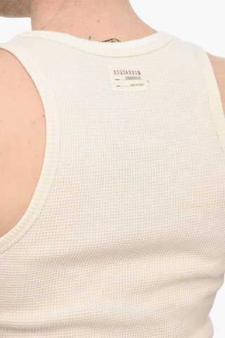 Tank Top Underwear in Cotone con Fiocco