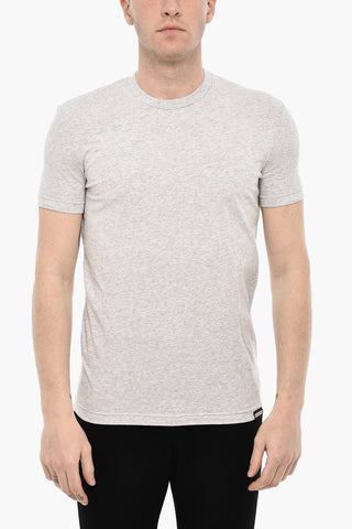 T-shirt Girocollo Underwear con Ricamo
