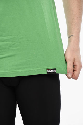 Cotton Stretch Underwear Crew-neck T-shirt