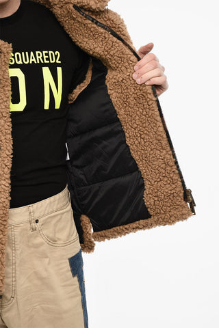 Multi Fabric Padded Vest