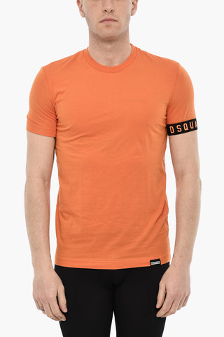Solid Color Underwear Crew-neck T-shirt