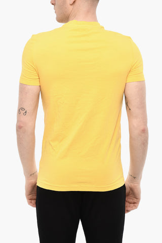 Crew-neck Underwear T-shirt with Logo Print