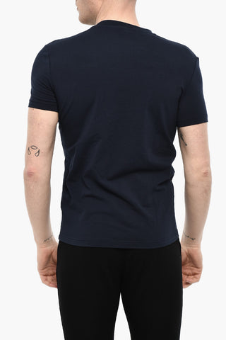 Cotton Underwear Crew-neck T-shirt with Logo