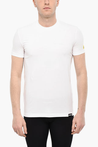 Solid Color Underwear Crew-neck T-shirt
