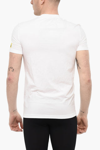 Solid Color Underwear Crew-neck T-shirt