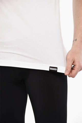 Solid Color Underwear Crew-neck T-shirt