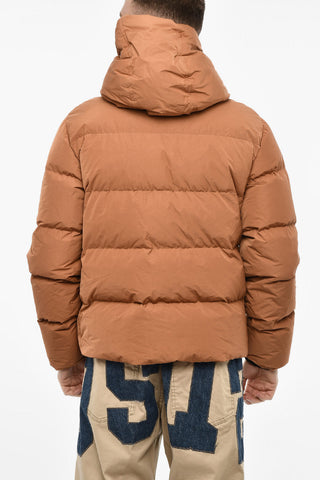 Quilted Hooded Duck Down