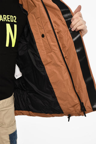 Quilted Hooded Duck Down