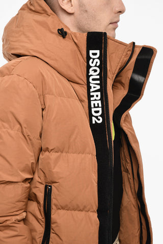 Quilted Hooded Duck Down