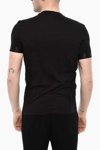 T-shirt Girocollo Underwear con Ricamo