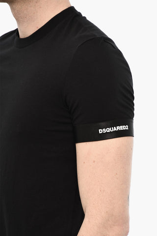 T-shirt Girocollo Underwear con Ricamo