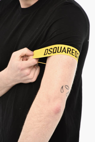 Underwear Crew-neck T-shirt with Contrasting Band