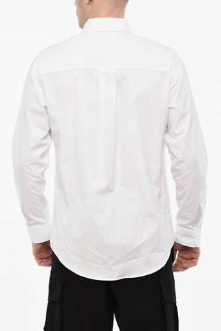 Long Sleeved Shirt With Printed Logo