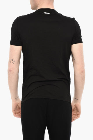 Solid Color Underwear Crew-neck T-shirt