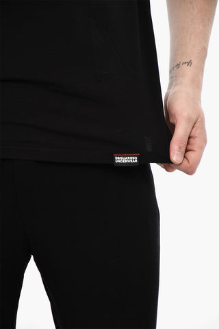 Cotton Stretch Underwear Crew-neck T-shirt