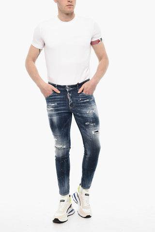 Jeans SUPER TWINKY with Distressed Effect