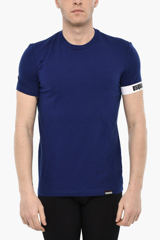Underwear Crew-neck T-shirt With Logo Band