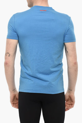 Solid Color Underwear Crew-neck T-shirt