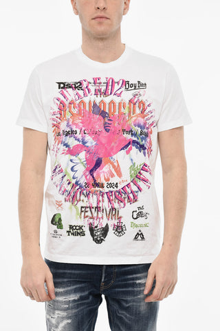 Printed Crew-neck T-shirt 